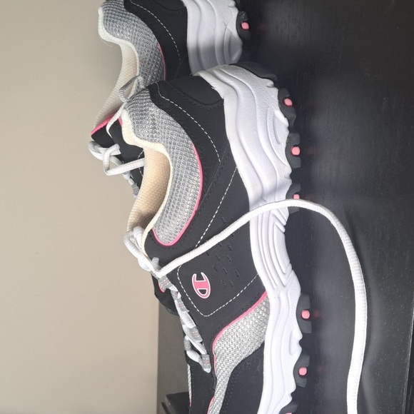 Champion Women's Margaret Running Shoe Pink and Black Size 7.5 - Picture 5 of 16